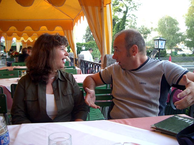 Marianna und Manfred in der Alten Kaiserm&uuml;hle