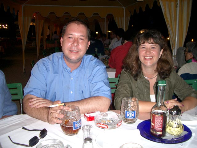 Norbert und Marianna in der Alten Kaiserm&uuml;hle