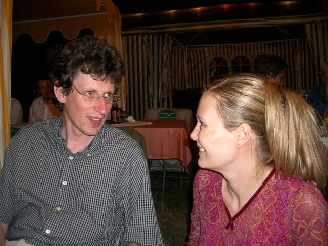 Erwin und Katharina in der Alten Kaiserm&uuml;hle