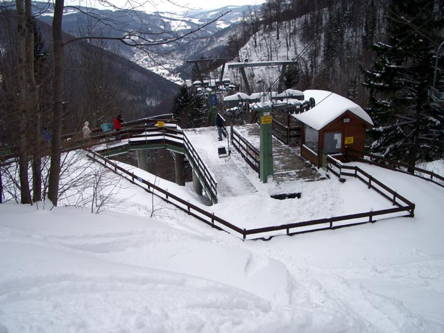 Mittelstation der Bergbahn Lilienfeld