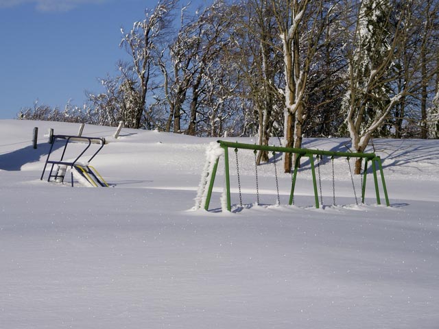 Kinderspielplatz bei der Bergstation der Bergbahn Lilienfeld
