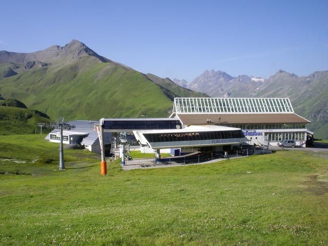 Talstationen der Flimjochbahn und der Idjochbahn