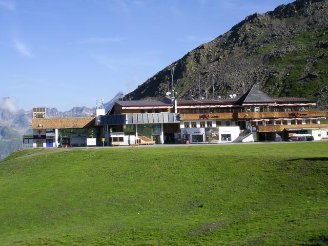 Bergstation der Silvrettabahn und der Fimbabahn
