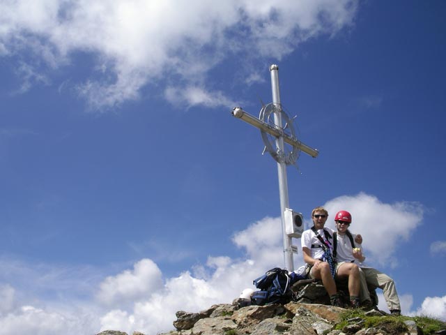 Ich und Daniela am Flimspitz, 2.929 m