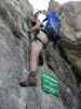 Greitspitz-Klettersteig: Ich im Einstieg