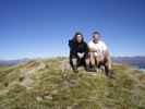 Irene und ich auf der Schöntalhöhe, 2.635 m (7. Okt.)