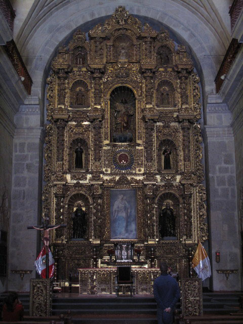 Iglesia de la Compañia in Arequipa (6. Juli)