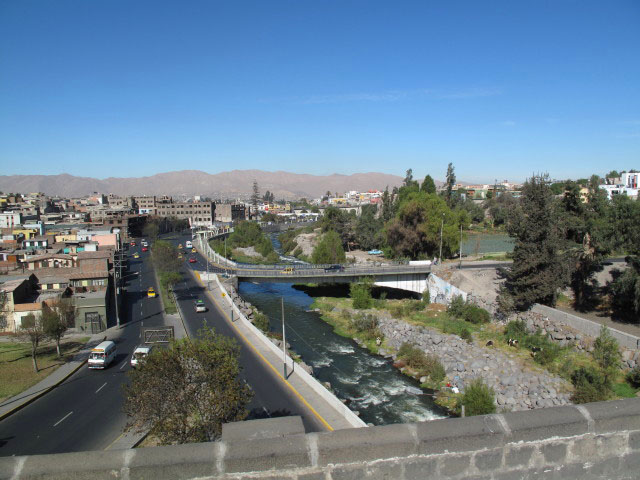 Rio Chili in Arequipa (7. Juli)