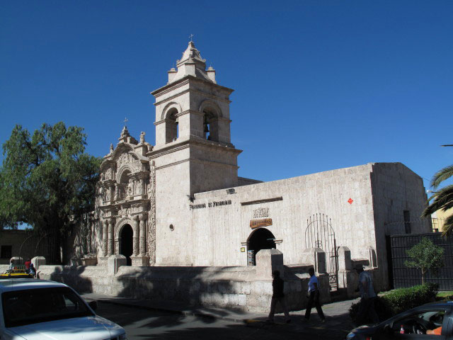 Iglesia de Yanahuara in Arequipa (7. Juli)
