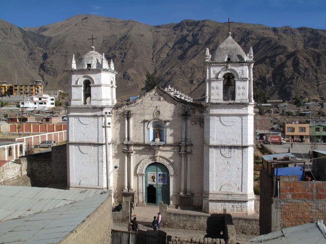 Iglesia de Cabanaconde, 3.287 m (15. Juli)