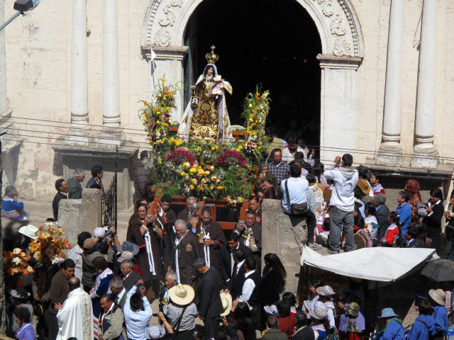 Virgen del Carmen bei der Iglesia de Cabanaconde, 3.287 m (16. Juli)
