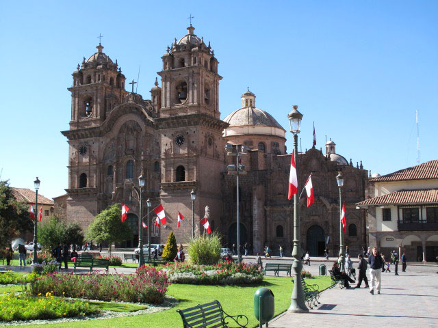 Iglesia La Compañía in Cusco, 3.399 m (21. Juli)