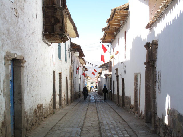 Calle Carmen Alto in Cusco (21. Juli)