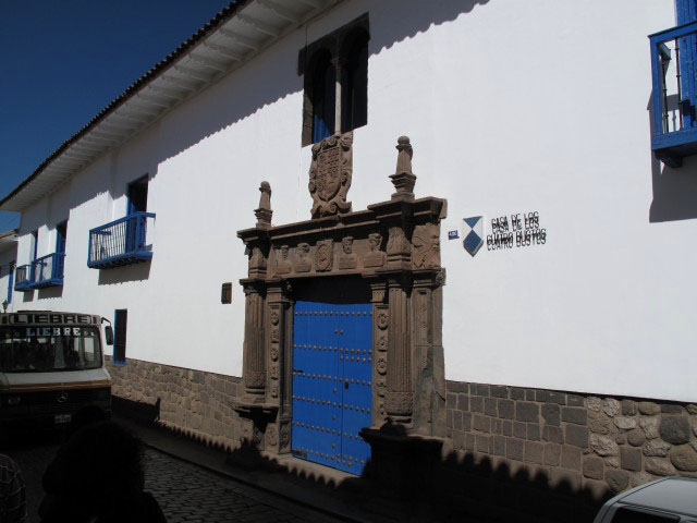 Casa de Los Cuatro Bustos in Cusco (21. Juli)