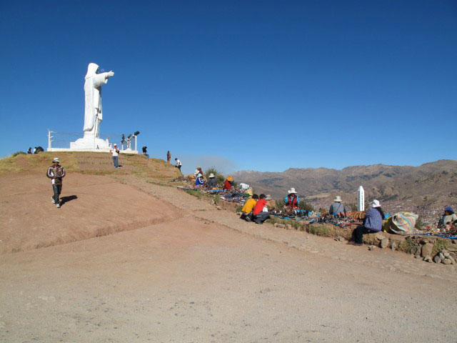 Cristo Blanco in Cusco (21. Juli)
