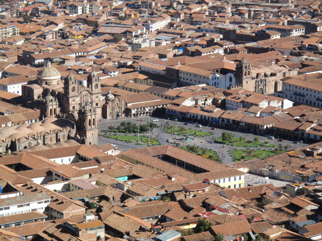 Plaza de Armas in Cusco (21. Juli)