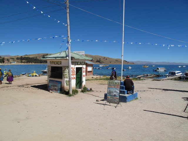 Lago Titicaca bei Copacabana (23. Juli)