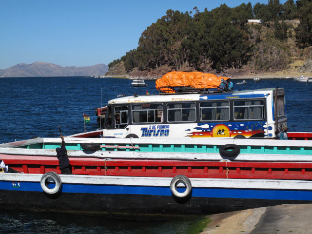 Lago Titicaca bei San Pedro de Tequina (23. Juli)