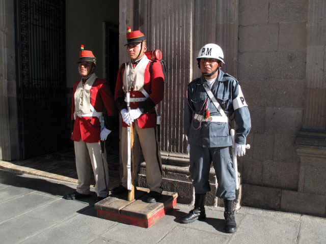 Palacio de Gobierno in La Paz (24. Juli)