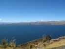 Cordillera Real vom Lago Titicaca aus (23. Juli)