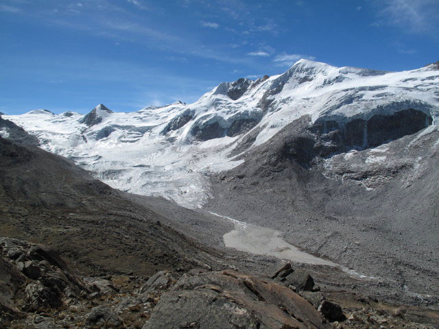 Cerro Jallawaya, Cerro Jisk'a Pata und Cerro Janq'u Uyu (27. Juli)