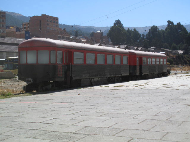 ehemaliges Terminal Trenes in La Paz (29. Juli)