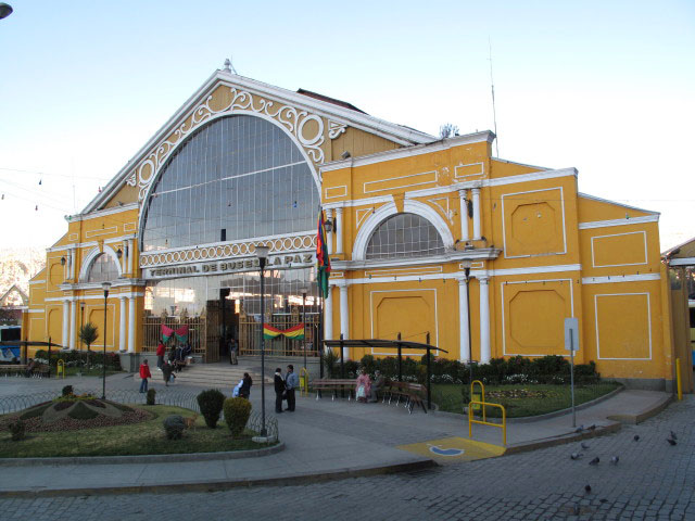 Terminal Terrestre in La Paz (2. Aug.)