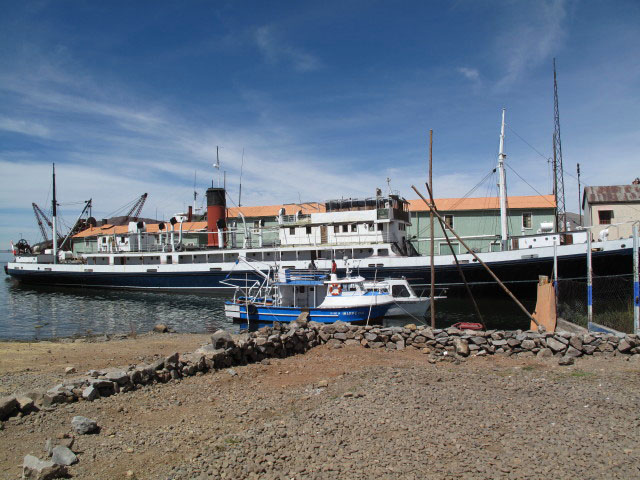 Hafen von Puno, 3.810 m (4. Aug.)