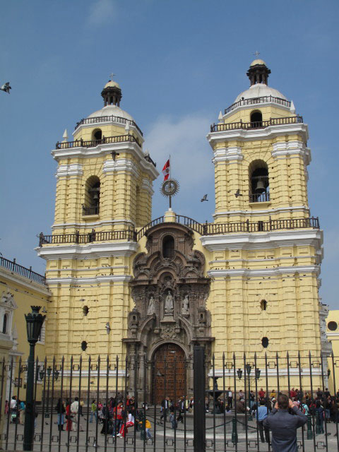 Iglesia de San Francisco in Lima (5. Aug.)