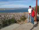 Ich und Daniela am Mirador Kuntur Wasi in Puno (2. Aug.)