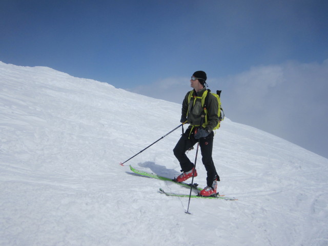 Georg am Ghiacciaio dei Forni (19. Apr.)