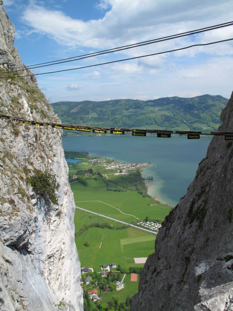 Drachenwand-Klettersteig: H&auml;ngebr&uuml;cke