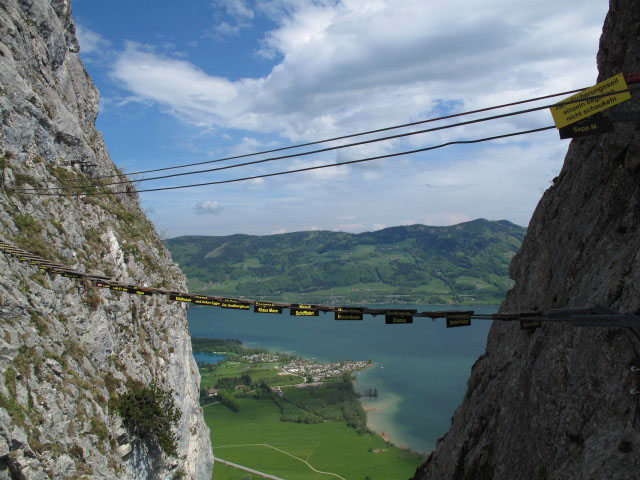 Drachenwand-Klettersteig: H&auml;ngebr&uuml;cke