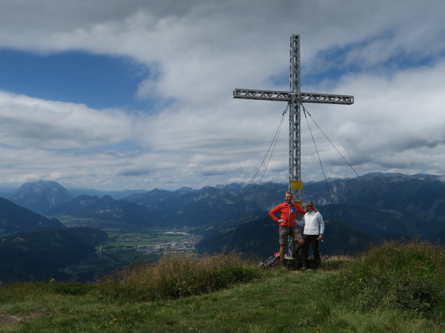 Ich und Mama am D&uuml;rrensch&ouml;berl, 1.737 m