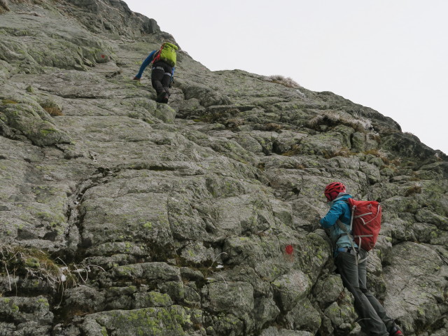 Ifinger-S&uuml;dwestgrat: Axel und Martina
