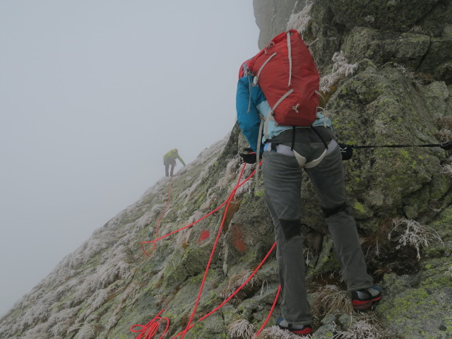 Ifinger-S&uuml;dwestgrat: Axel und Martina