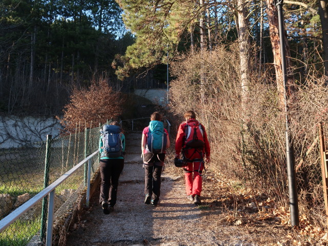 Irene, Sabine und J&ouml;rg in Brunn an der Schneebergbahn
