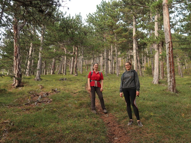 Sabine und Kathrin zwischen G&ouml;sing und Warmer Lucken