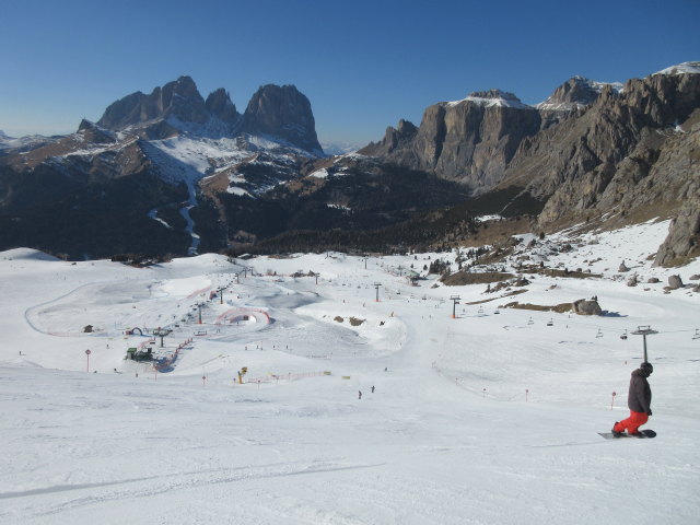 Markus auf der Piste Belvedere (22. M&auml;rz)
