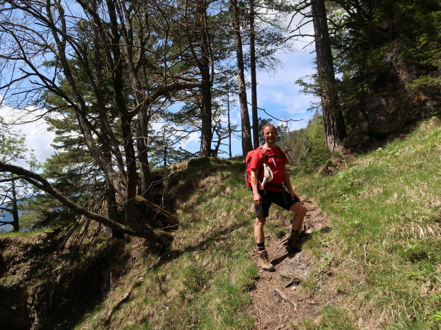 J&ouml;rg am Pfarrerweg zwischen Spitzm&auml;uerl und Rieseralm