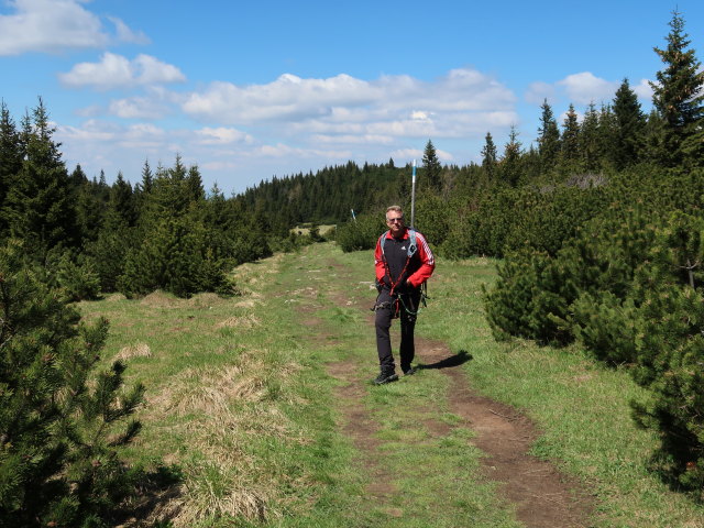 Mario zwischen Praterstern und H&ouml;llental-Aussicht