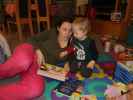 Sabine und Nils in unserer Wohnung
