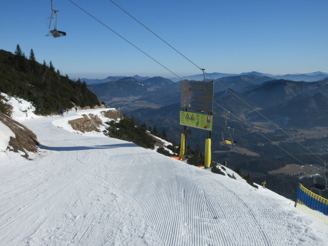 Gipfelhangabfahrt