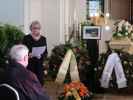 Gabriele in der Halle 1 am Stammersdorfer Zentralfriedhof