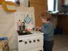 Nils in unserer Wohnung