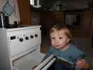Nils in unserer Wohnung
