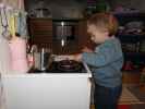 Nils in unserer Wohnung