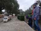 Nils, Papa und Sabine bei den Modelltruckern
