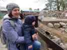 Sabine und Nils bei den Modelltruckern
