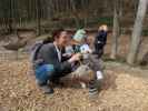 Sabine und Nils am Abenteuerspielplatz